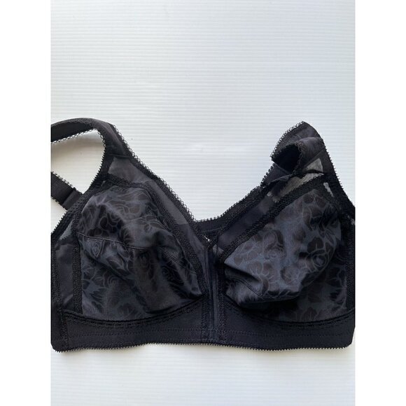 Underscore Black Cushion Strap Wireless Unlined Full Coverage Bra Size 40C - Picture 7 of 10